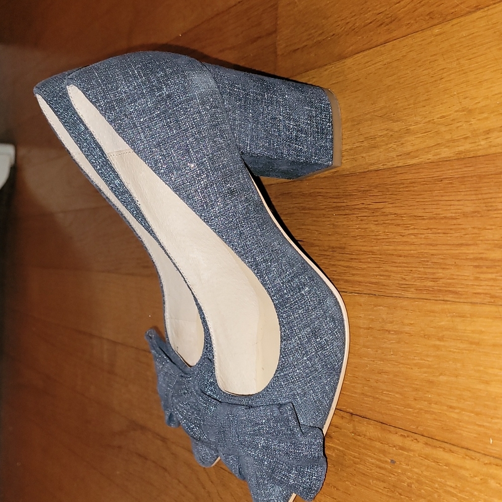 Kate Spade Demin Block heels - Picture 2 of 3